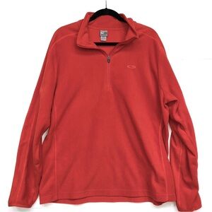Champion Large quarter zip long sleeve jacket fleece